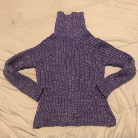 3/40$ Fashionable - Purple Zipper Hoodie - Picture 5 of 5